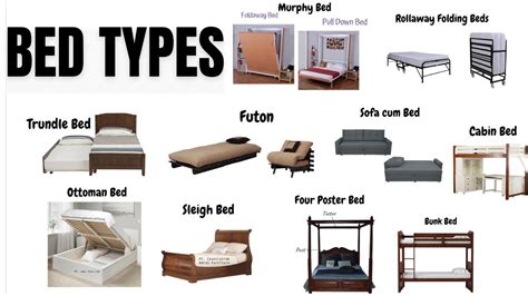 types of bed in housekeeping|UNIT – 4: TYPES OF BEDS & MATTRESSES Various parts of beds .